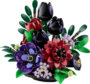 Dark Flower Arrangement