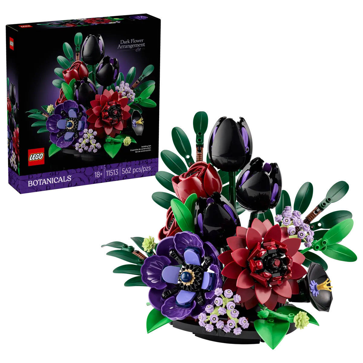Dark Flower Arrangement - Image 2
