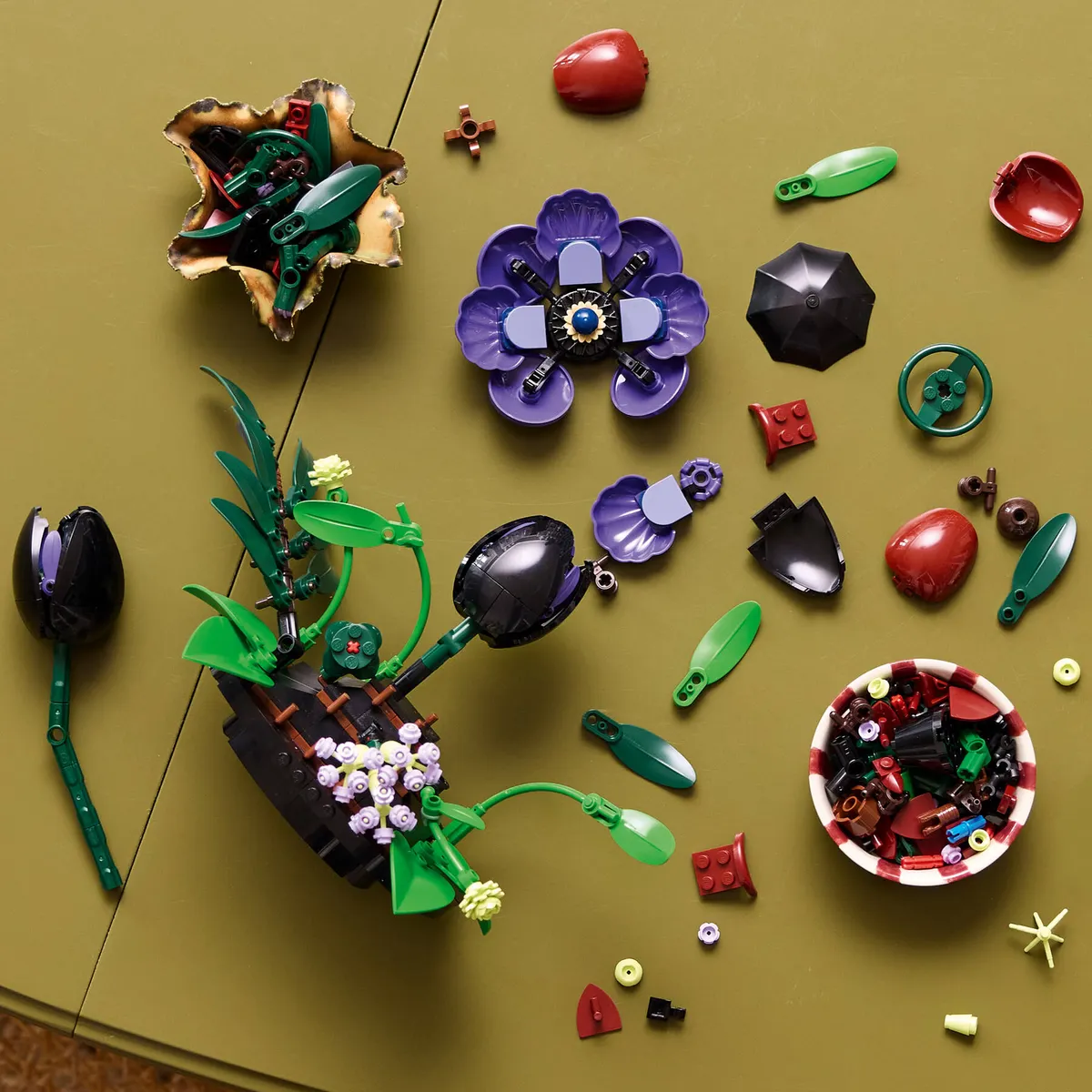 Dark Flower Arrangement - Image 13