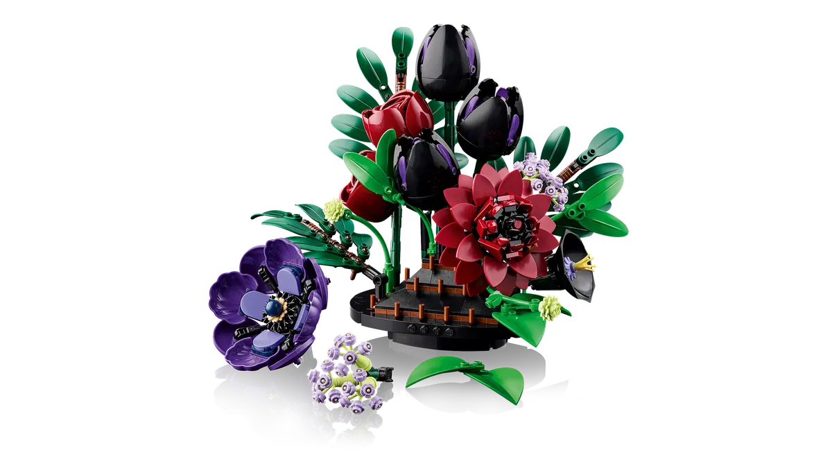 Dark Flower Arrangement - Image 5