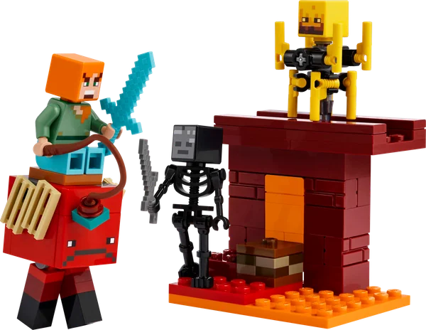 The Nether Lava Battle