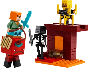 The Nether Lava Battle