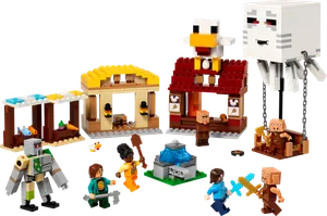 The Ghast Balloon Village Attack
