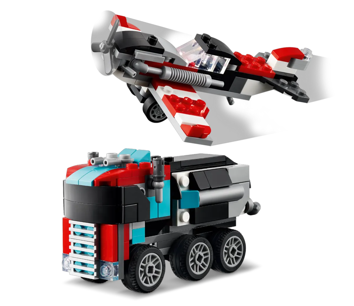 Flatbed Truck with Helicopter - Image 5