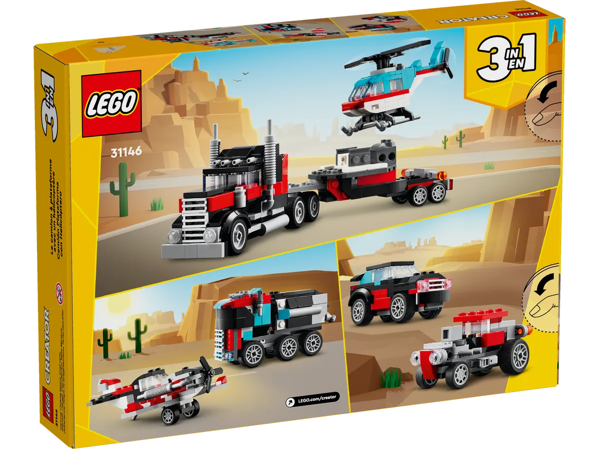 Flatbed Truck with Helicopter - Image 8