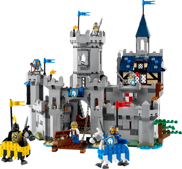 Medieval Horse Knight Castle