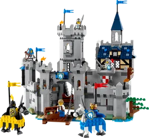 Medieval Horse Knight Castle