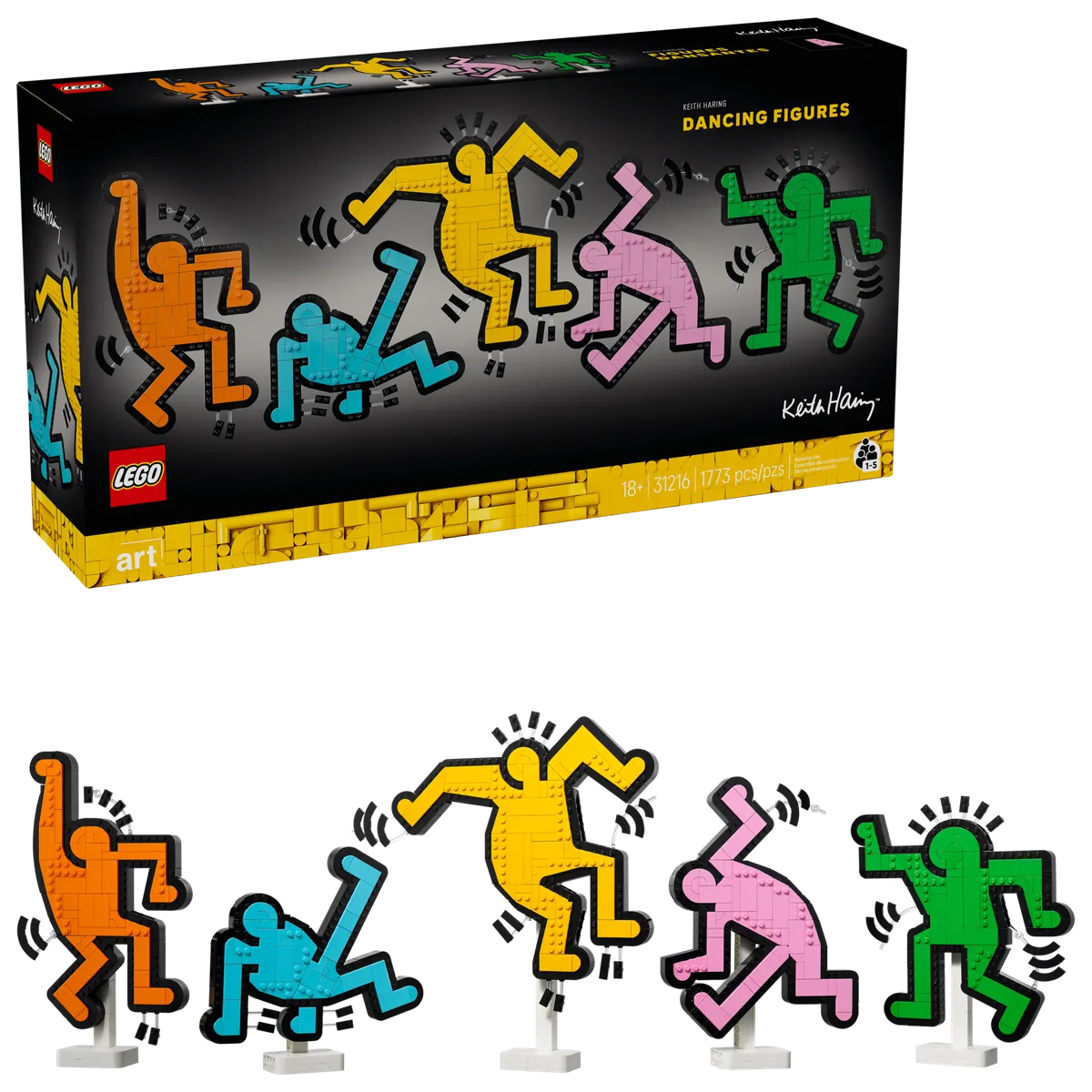 Keith Haring – Dancing Figures - Image 2