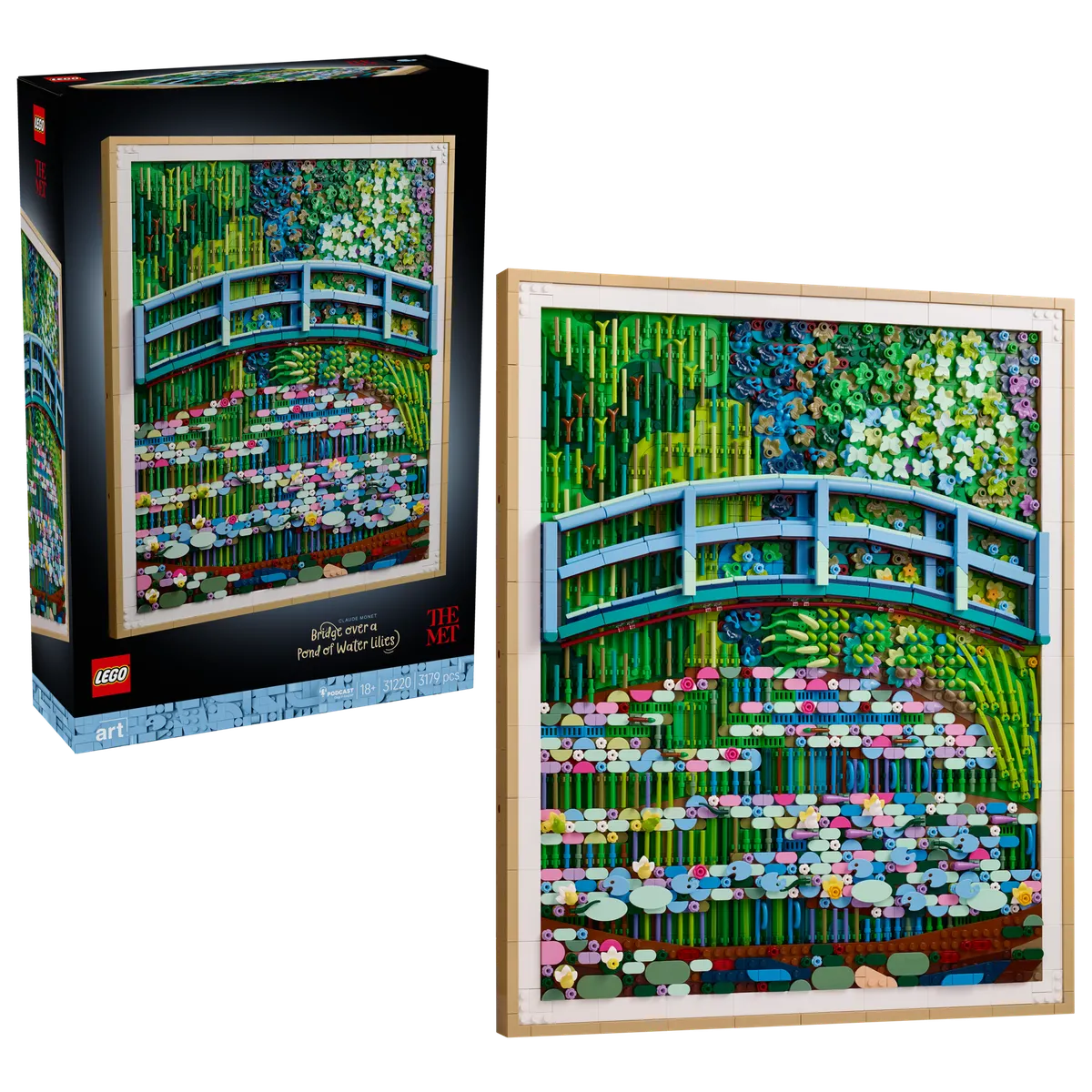 Claude Monet – Bridge over a Pond of Water Lilies - Image 17