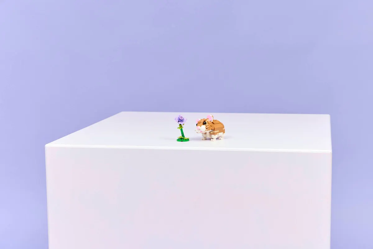 Cute Hamster with a Flower - Image 6