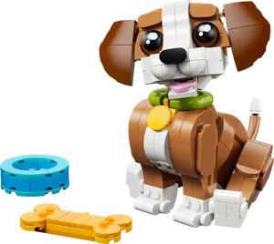 Cute Animals: Playful Puppy Dog