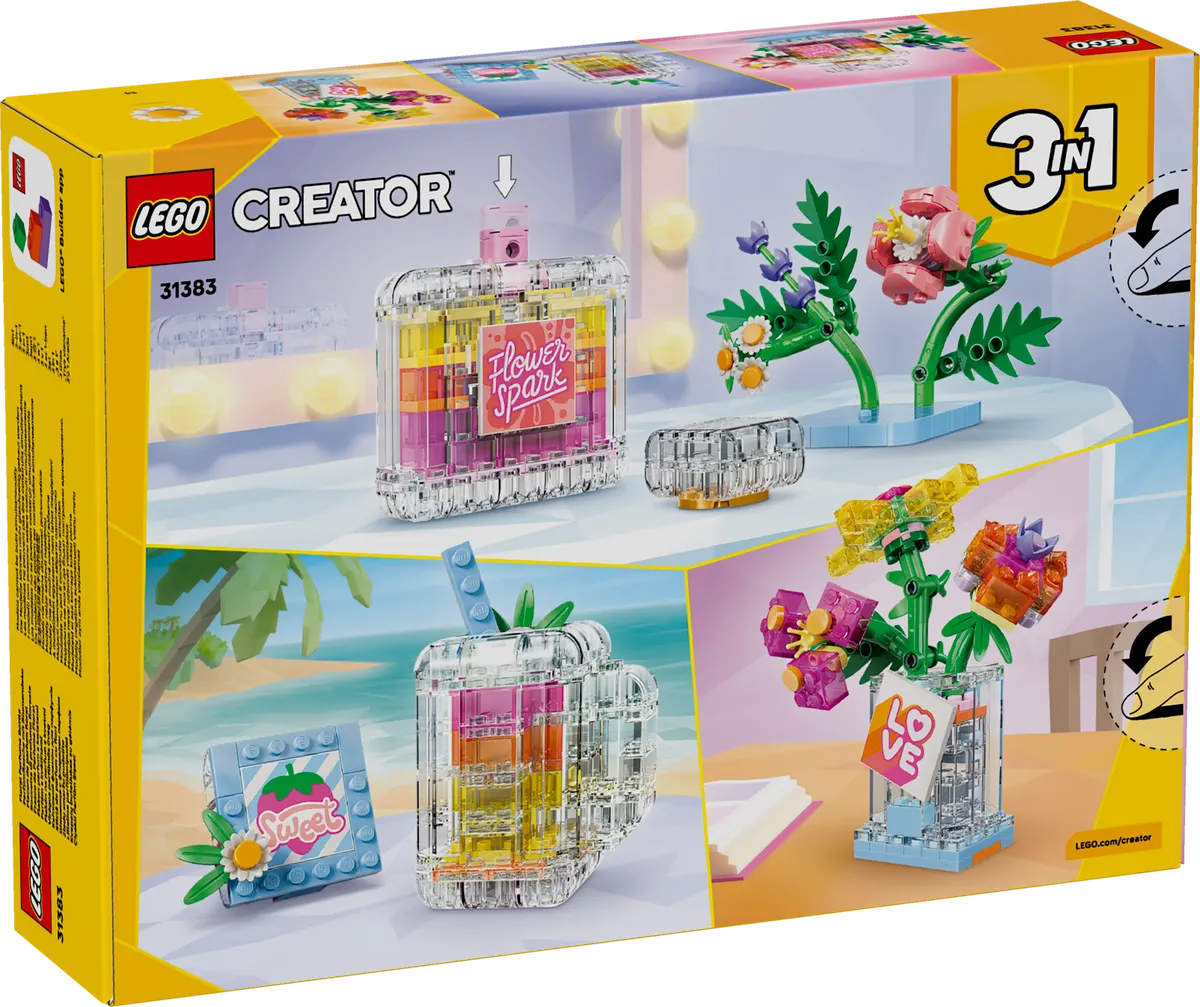 Floral Decor Perfume Bottle - Image 3