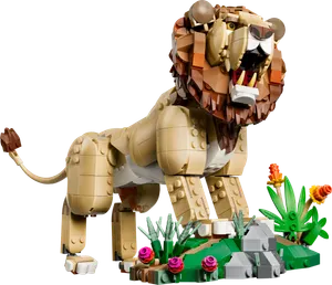 Wild Animals: Majestic Lion