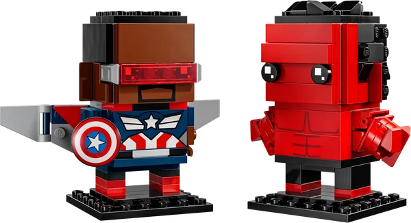 Captain America & Red Hulk Figures