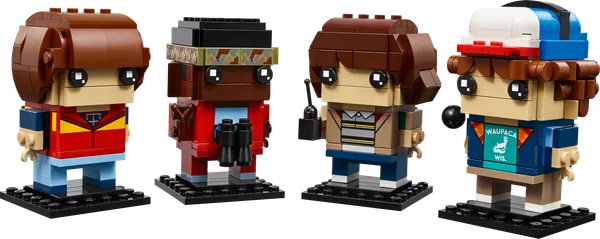 Mike, Dustin, Lucas and Will Figures