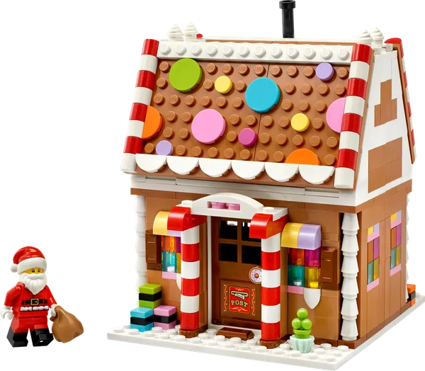 Festive Gingerbread House