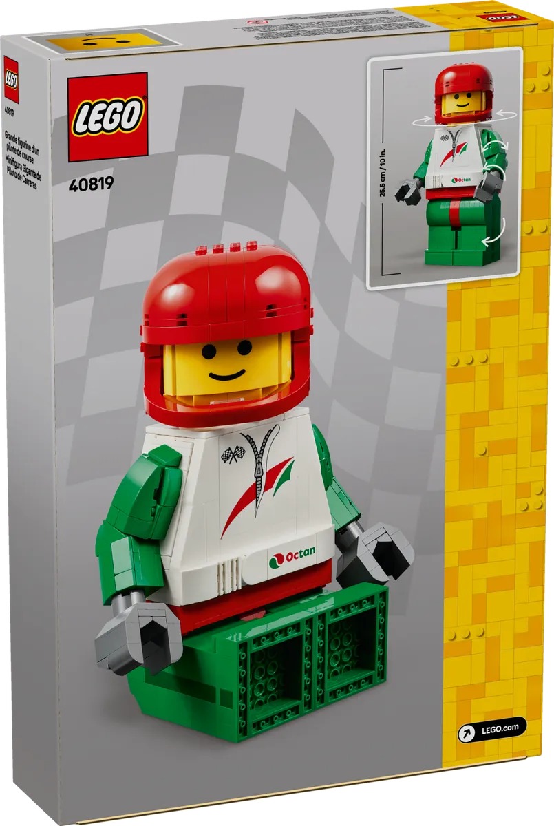 Up-Scaled Racing Driver Minifigure - Image 5