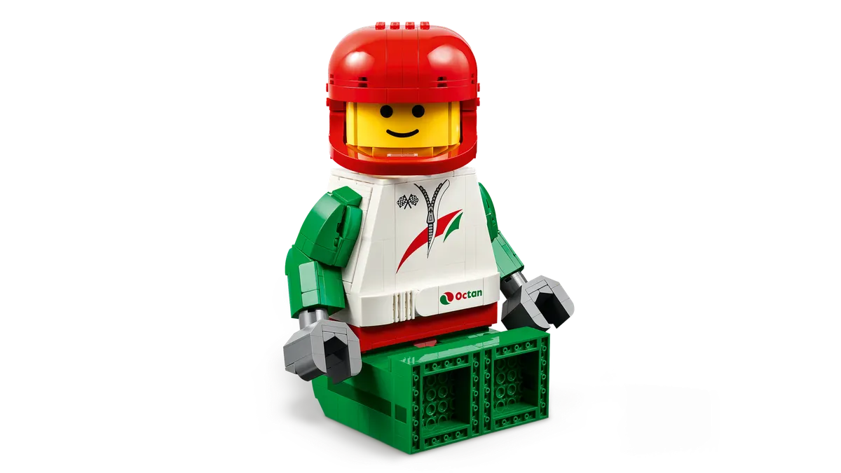 Up-Scaled Racing Driver Minifigure - Image 6
