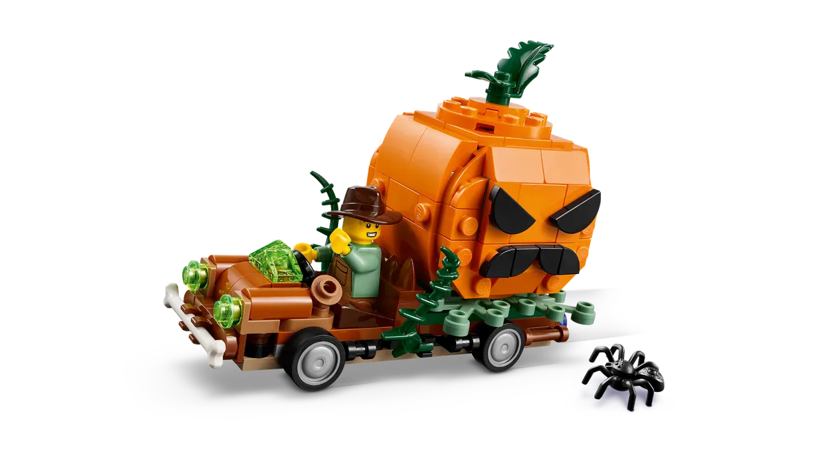Jack-O'-Lantern Pickup Truck - Image 4