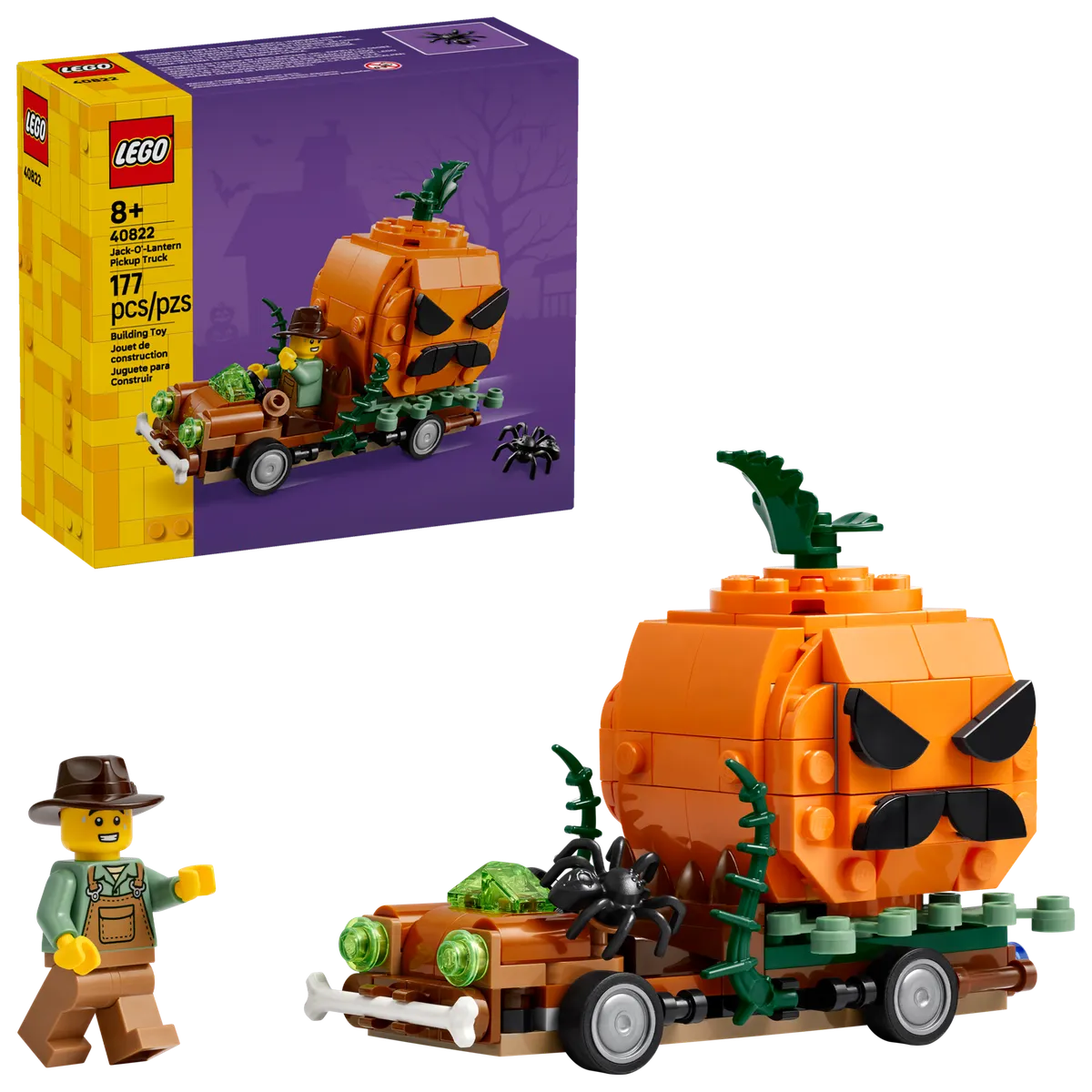 Jack-O'-Lantern Pickup Truck - Image 2