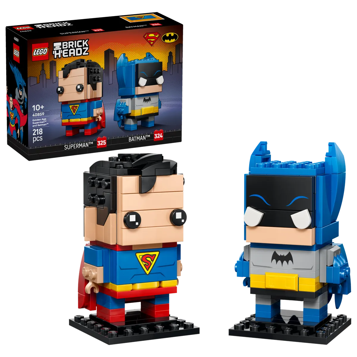 Golden Age Superman™ and Batman™ Figures - Image 2