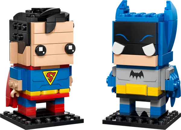 Golden Age Superman™ and Batman™ Figures