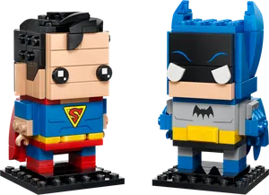 Golden Age Superman™ and Batman™ Figures