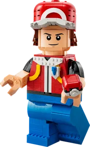Up-Scaled Red Minifigure