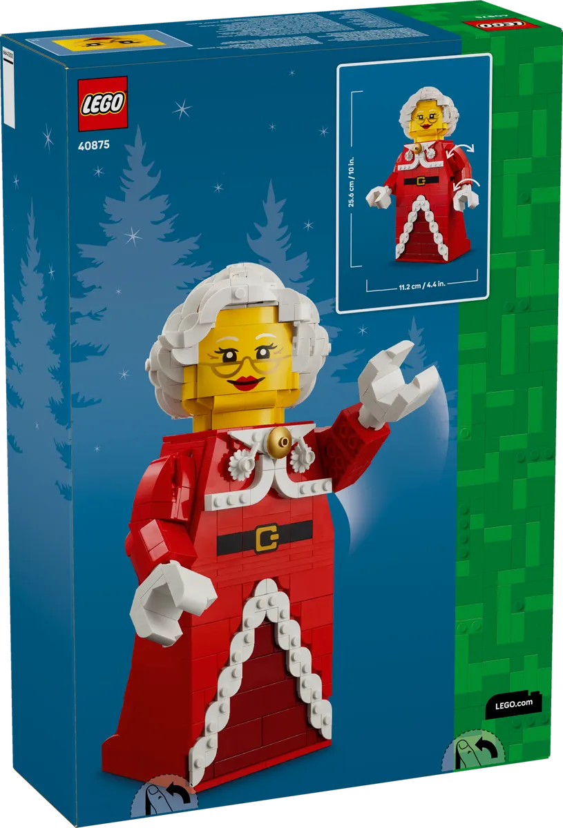 Up-Scaled Mrs. Claus Minifigure - Image 3