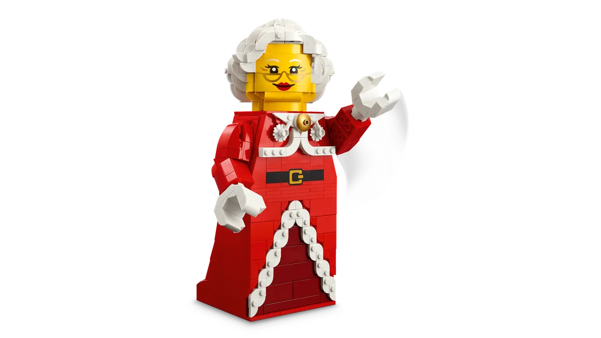 Up-Scaled Mrs. Claus Minifigure - Image 4