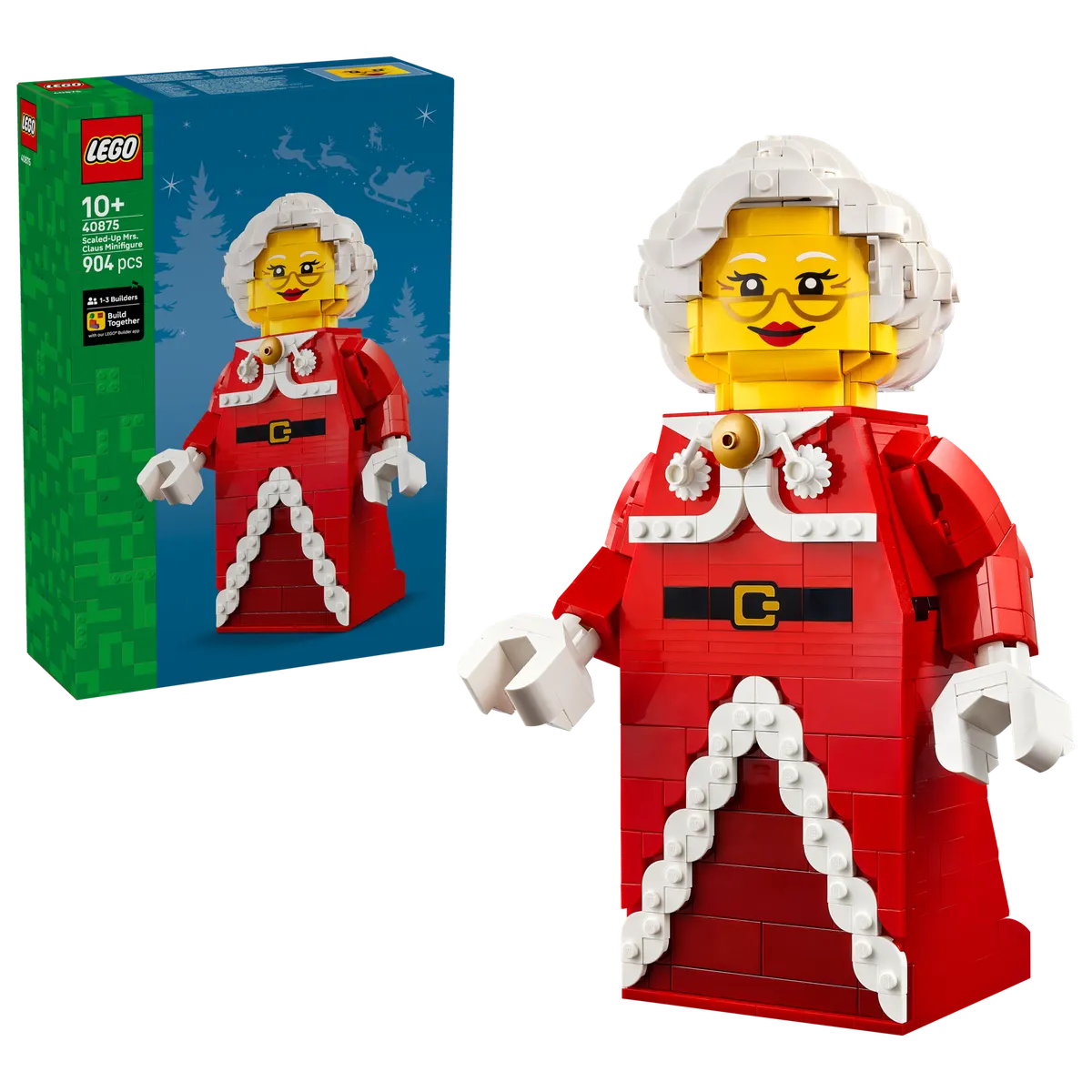 Up-Scaled Mrs. Claus Minifigure - Image 2