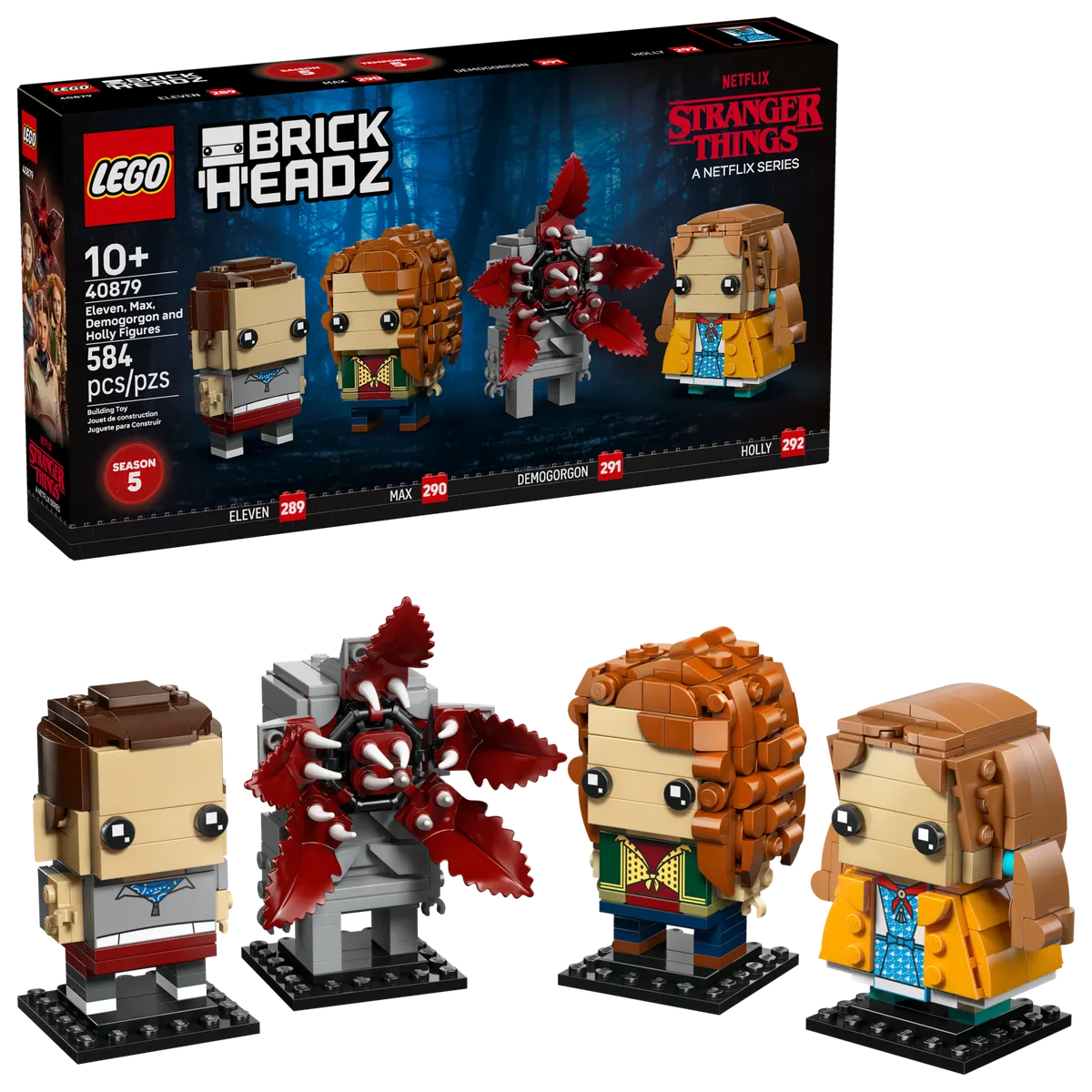 Eleven, Max, Demogorgon and Holly Figures - Image 2