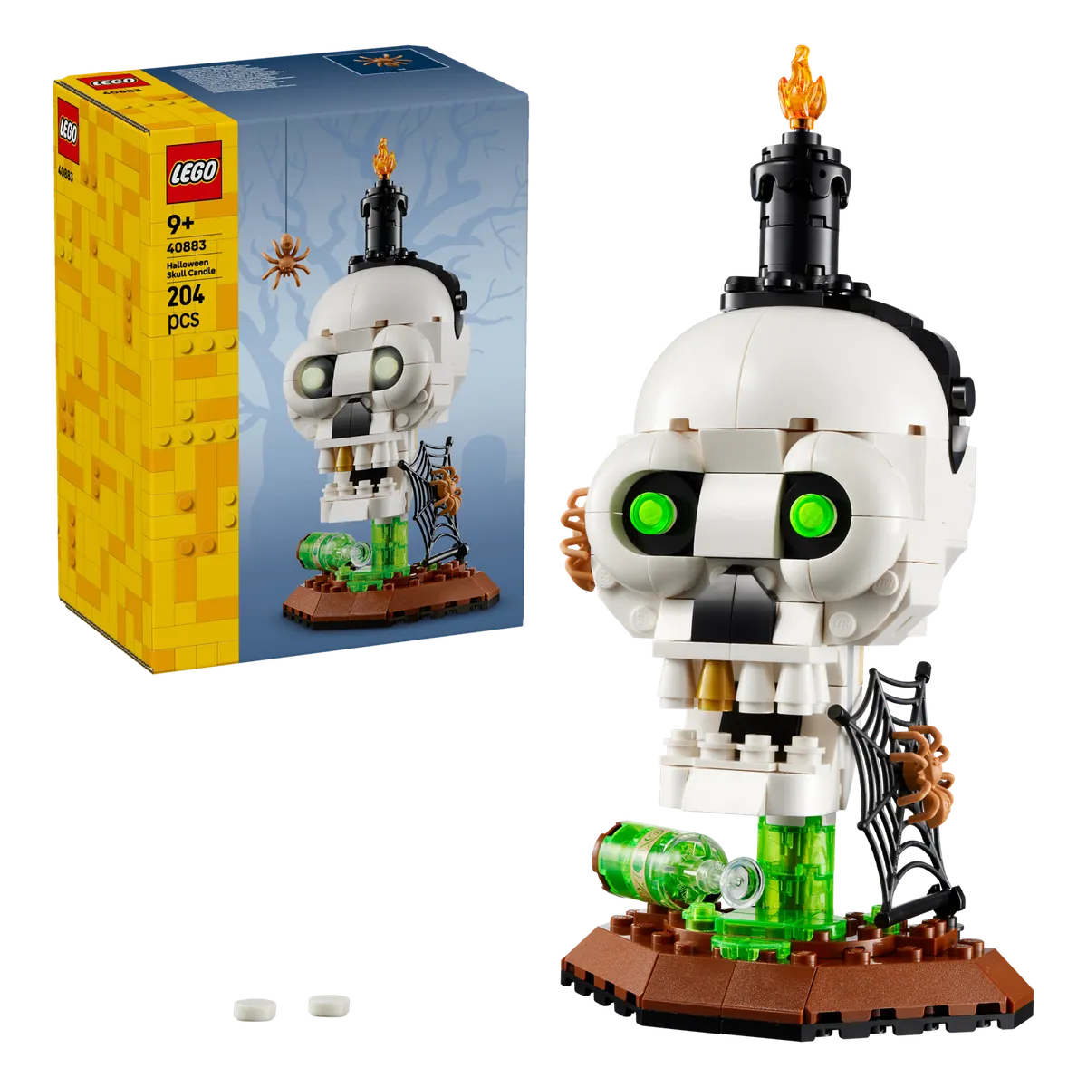 Halloween Skull Candle - Image 2