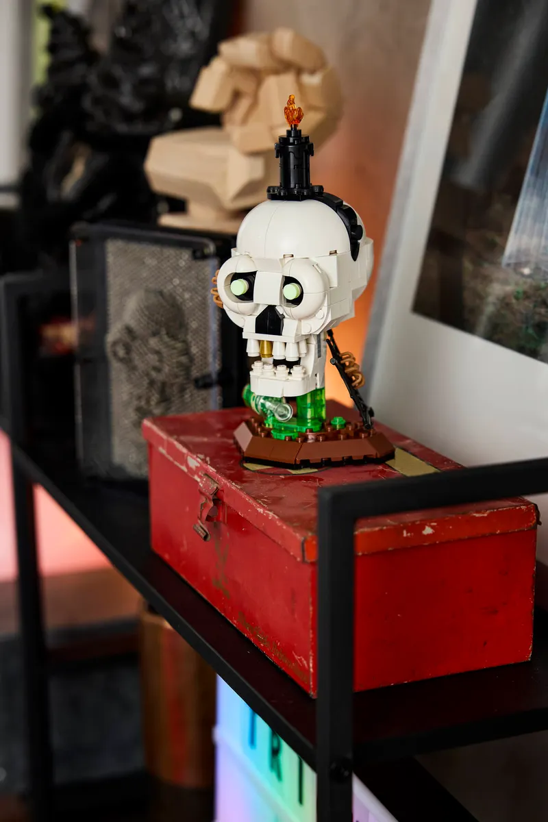Halloween Skull Candle - Image 8