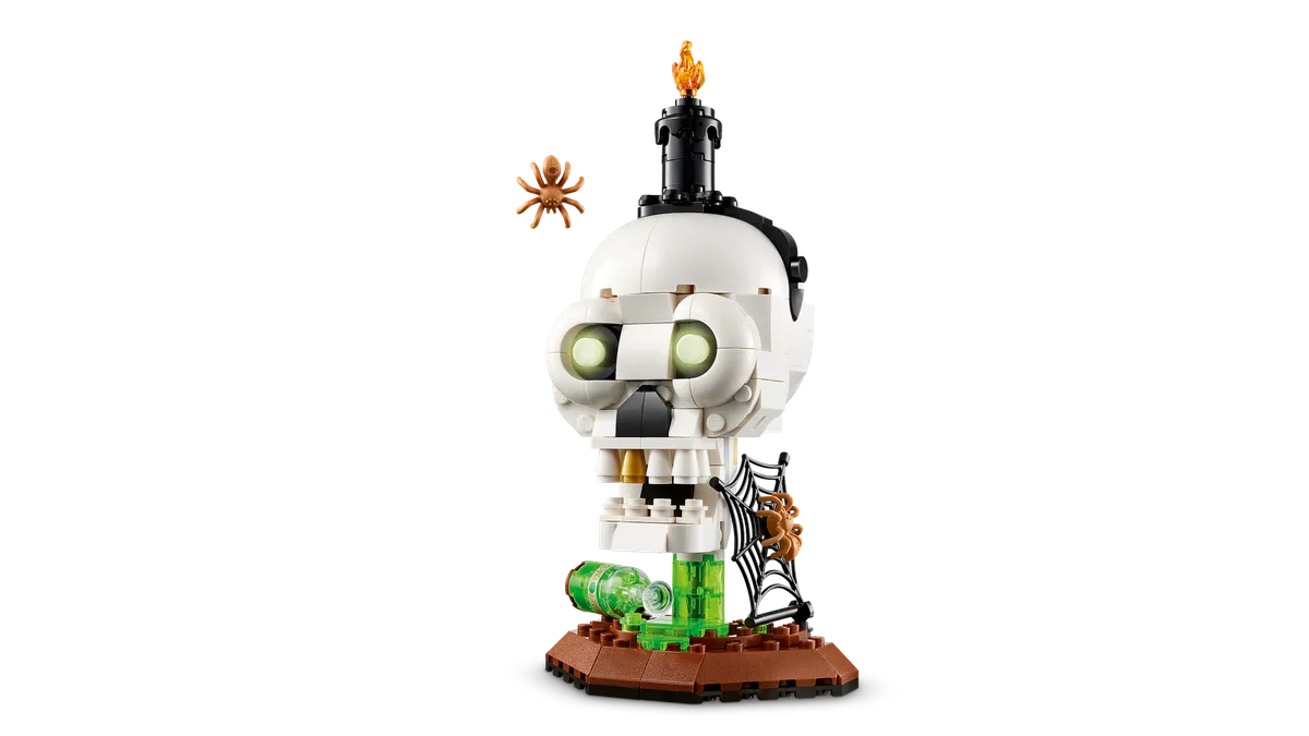Halloween Skull Candle - Image 4