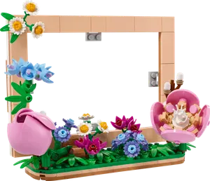 Floral Picture Frame