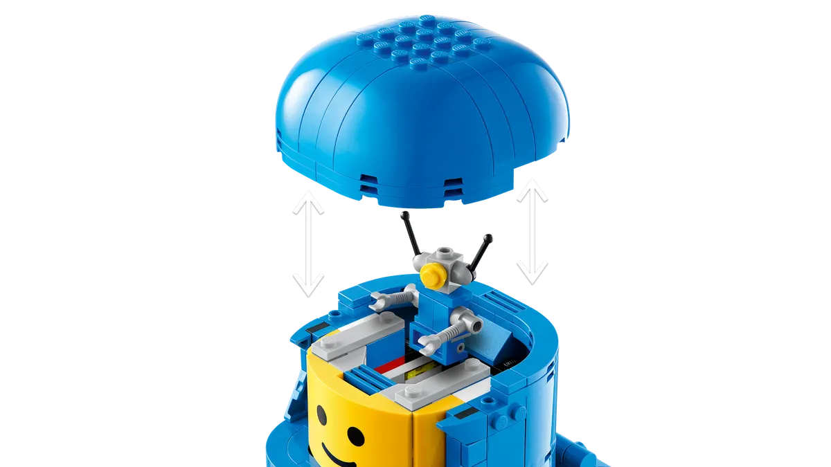 Up-Scaled Blue Astronaut Minifigure - Image 10