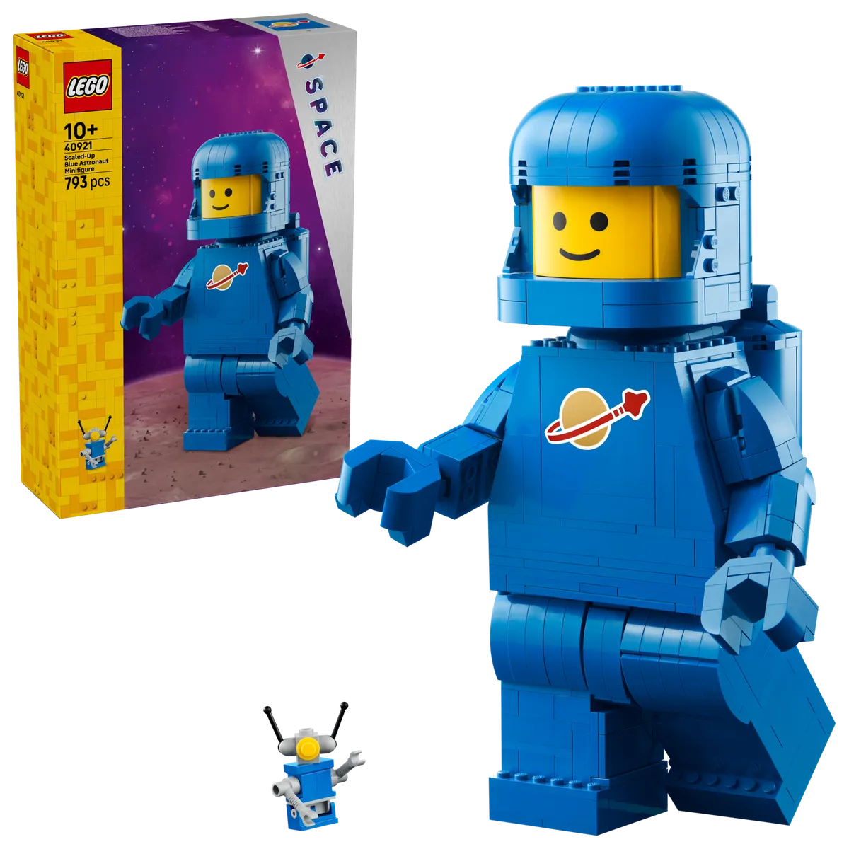 Up-Scaled Blue Astronaut Minifigure - Image 8