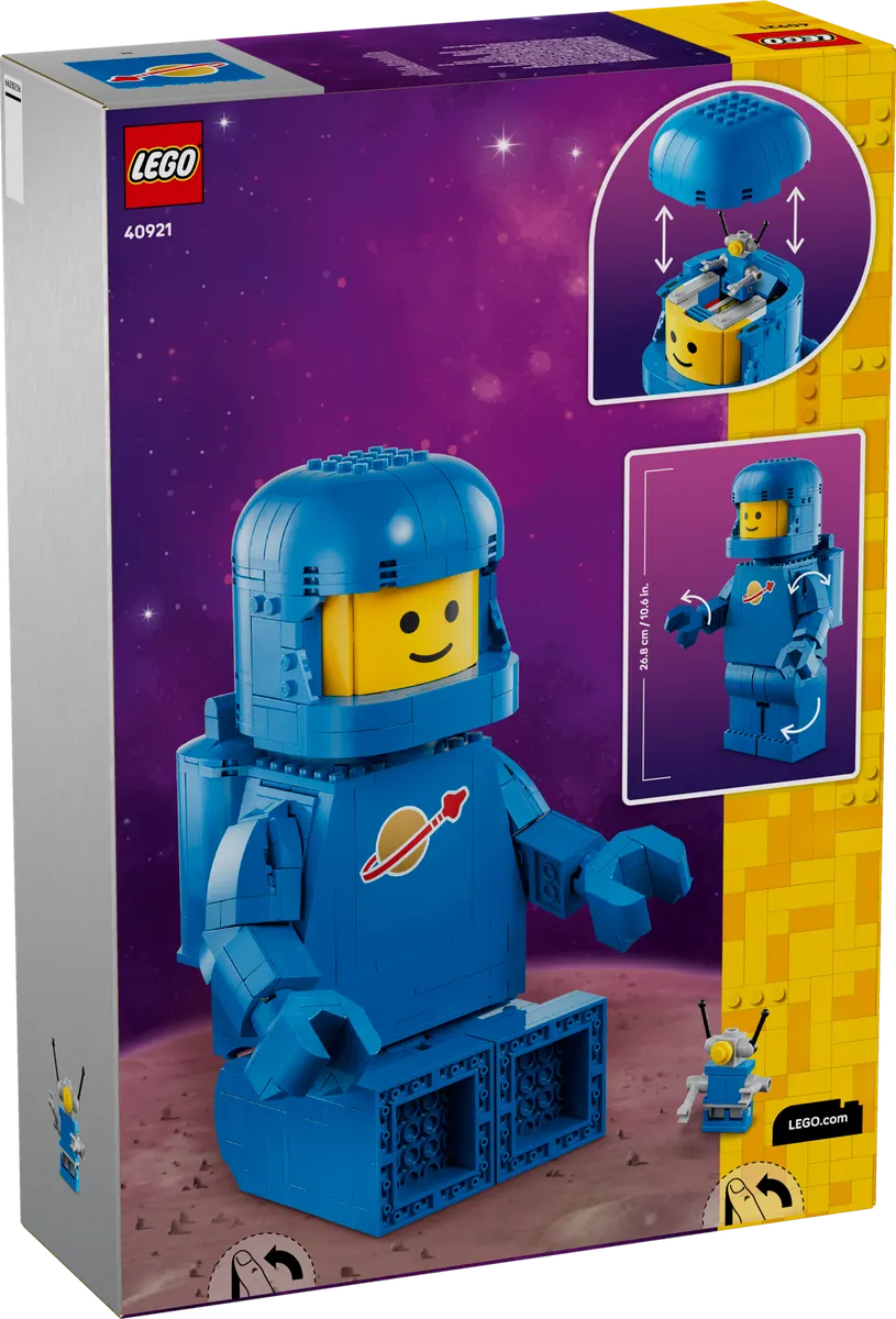 Up-Scaled Blue Astronaut Minifigure - Image 5