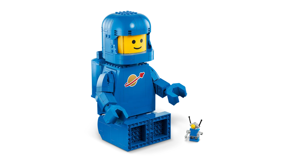 Up-Scaled Blue Astronaut Minifigure - Image 6