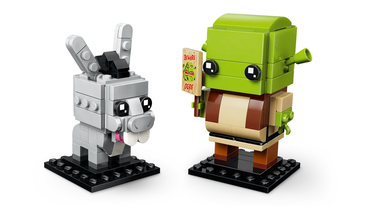 Shrek, Donkey & Gingy Figures - Image 4