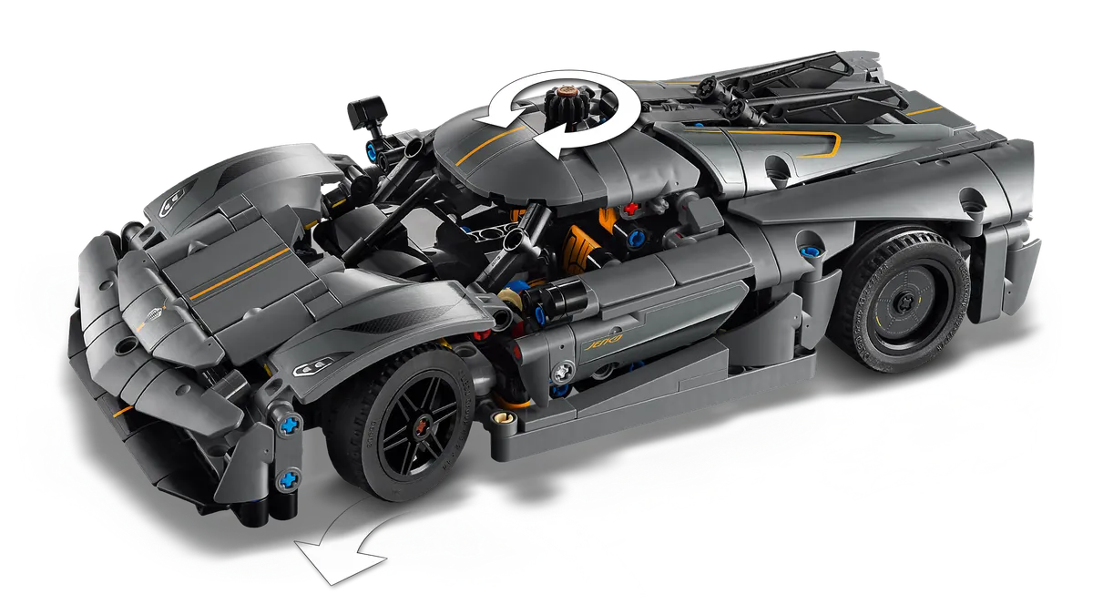 Koenigsegg Jesko Absolut Grey Hypercar - Image 11