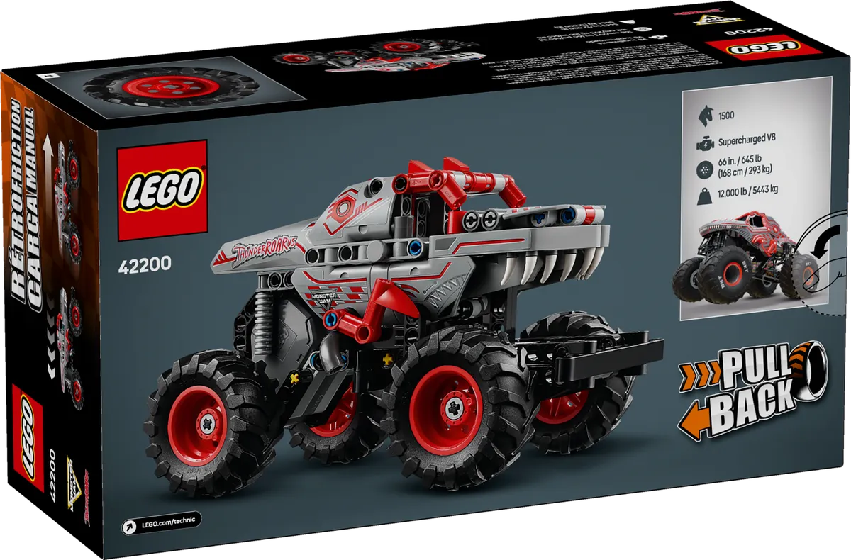 Monster Jam™ ThunderROARus™ Pull-Back - Image 6