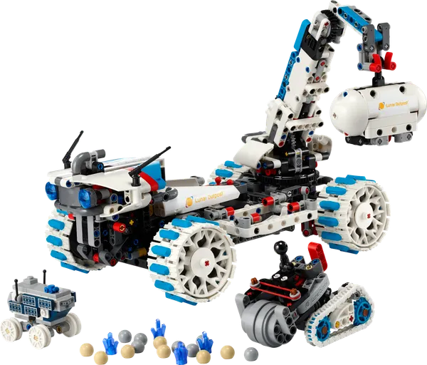 Lunar Outpost® Moon Rover Space Vehicle