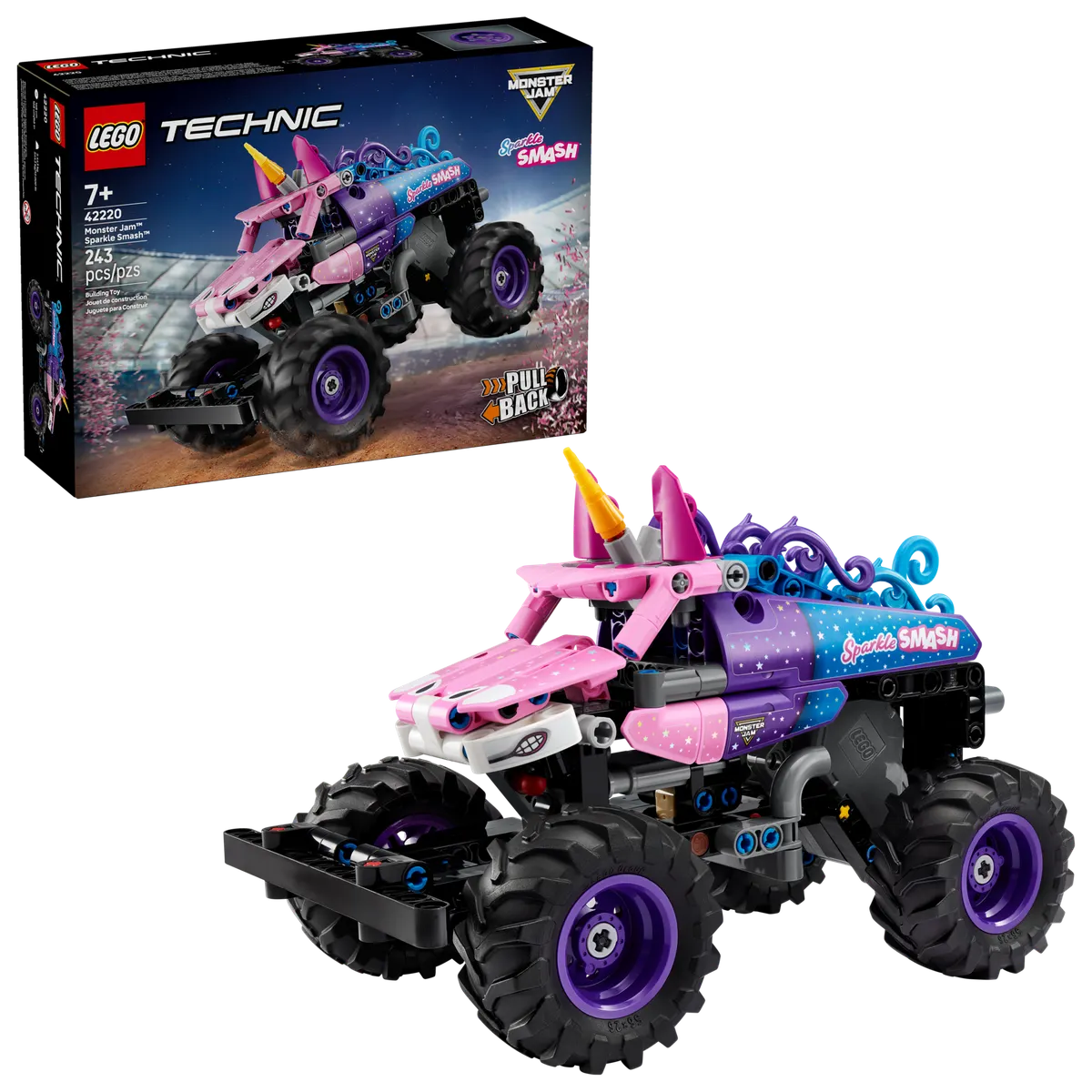 Monster Jam™  Sparkle Smash™ Pull-Back - Image 2