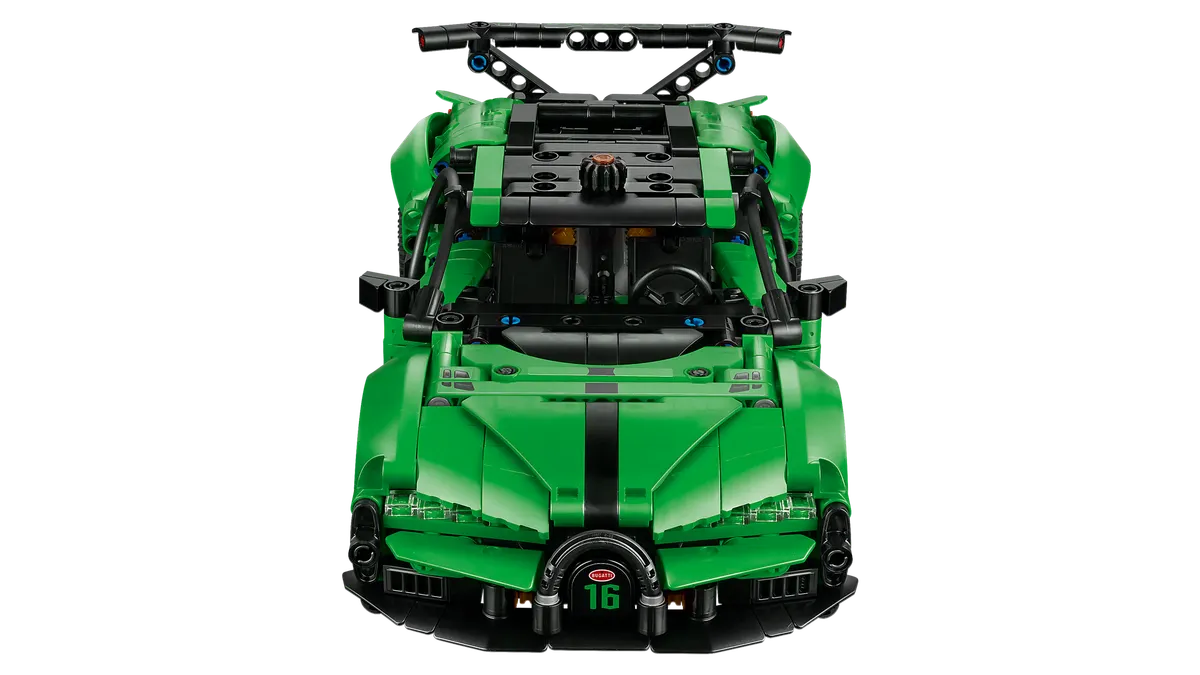 Green Bugatti Chiron Pur Sport Hypercar - Image 4