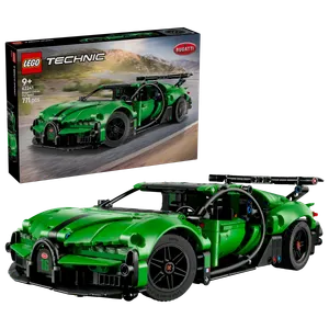Green Bugatti Chiron Pur Sport Hypercar