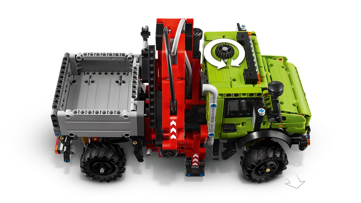 Mercedes-Benz Unimog U 5023 with Crane - Image 6
