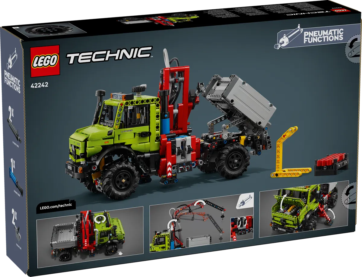 Mercedes-Benz Unimog U 5023 with Crane - Image 3