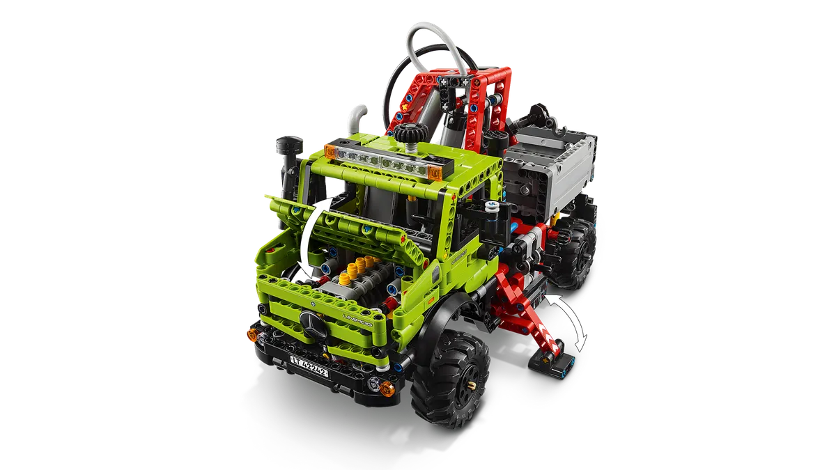 Mercedes-Benz Unimog U 5023 with Crane - Image 9